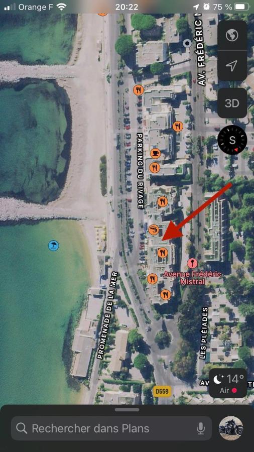 Studio Bord De Mer Cavalaire Exteriér fotografie
